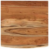 vidaXL Mizna plošča 80x80x3,8 cm kvadratna trdna akacija naravni rob, (21074137) | Shoptok.si