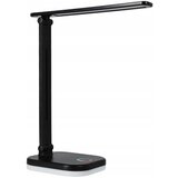  LED RGBW prigušiva stona lampa sa bežičnim punjenjem LED/7W/5V USB crna | Eponuda.com
