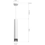  Luster na sajli DANI 1xGU10/8W/230V | Eponuda.com