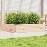Maison Chic Vrtno cvetlično korito - Cvetlični Lonec 110x110x23 cm trdna borovina, (21789252) | Shoptok.si