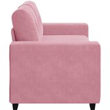  Dvosjed Ružičasti 180x77x82 cm Baršun | shoptok.hr