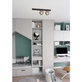  plafonsko svetlo fit 2xE14/10W/230V crno/sivo | Eponuda.com