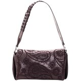 Desigual ženska mala crossbody torbica s preklopom bordo | shoptok.hr