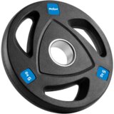 Rebel Active olimpijski utezi od lijevanog željeza, gumirani, 4x5 kg, rupa 51 mm | shoptok.hr