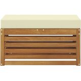  Zunanji stolček klop Masiven les akacije Naravna, (5000300758) | Shoptok.si