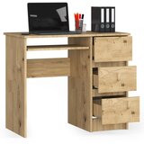 AKORD A-6 Računalniška Miza, Desna Izvedba, Hrast Artisan, (5000332927) | Shoptok.si