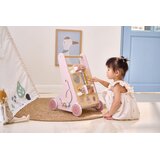 Viga polarb drvena hodalica guralica, roza, edukativna | shoptok.hr