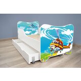  Dečiji Krevet za dečake 160X80Cm Happy Kitty + Fioka Helicopter | ePonuda.com