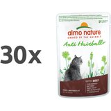 Almo Nature Holistic Anti-Hairball - govedina - 70 g 30 x 70 g | Shoptok.si