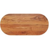 vidaXL Mizna plošča 110x50x3,8 cm ovalna trdna bukovina, (21050389) Cene