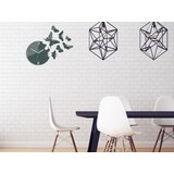  Zidni satovi LEPTIR GRAY HMCNH003-gray (moderni zidni sat) | shoptok.hr