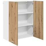 vidaXL Viseča omarica s polico Riga Umetni hrast 80 x 31 x 100 cm | Shoptok.si