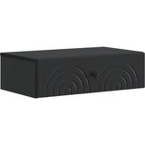 Stolna montirana na zid Crna 59 x 34,5 x 17 cm | shoptok.hr