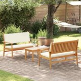  Sjedeća garnitura za vrt 3 pcs Smeđa 120 x 65,5 x 79 cm | Eponuda.ba