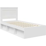  Okvir za krevet Bijelo 75 x 190 cm Čvrsto borovo drvo | shoptok.hr
