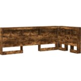  Skladišno uzglavlje Dimljeni hrast 90 cm Konstruirano drvo | shoptok.hr