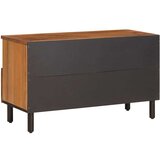 TV ormar Finš acacije smeđa 80 x 33 5 x 46 cm Čvrsto drvo manga | shoptok.hr