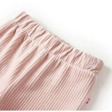  Dječje hlače od samta svjetloružičaste 128 | shoptok.hr