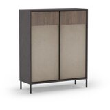 Marckeric Antracitno sivi/svjetlo smeđi ormarić 106x130 cm Amalia – | shoptok.hr