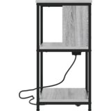  Noćni ormar 2 pcs Sivi hrast sonoma 38 x 31 x 61 cm | shoptok.hr