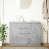  Komoda s ladicama beton siva 100,5x35x76 cm konstruirano drvo | shoptok.hr