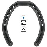 KERCKHAERT Potkovice za konje Legend Outer Rim 15x6 1/C 2 zadnje | Eponuda.com