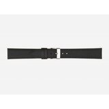 Poletto crni Drake Extra-Long Kožni Kaiš Za Sat 659SL/00.18