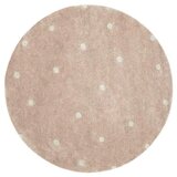 Lorena canals® pralna preproga 140x140 dot rose Cijene