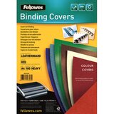 Fellowes karton za koričenje 5370305 250gr. A4, crvena