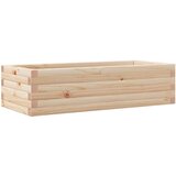 vidaXL Vrtno cvetlično korito 90x40x23 cm trdna borovina | Shoptok.si