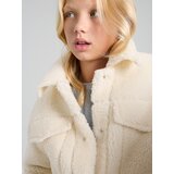 Sinsay Kratka krznena jakna s ovratnikom | shoptok.hr
