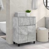  Toaletna jedinica Betonska siva 60 x 35 x 80 cm | shoptok.hr