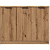 vidaXL Komoda Artisan hrast 90,5x30x70 cm izrađeno drvo | shoptok.hr