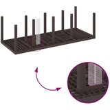  9-dijelni vrtni set za obedovanje smeđi poli ratan | shoptok.hr