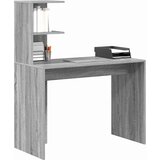  Stol s policom Siva Sonoma 102 x 50 x 124 cm Konstruirano drvo | shoptok.hr