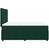  Krevet s oprugama i madracem tamnozeleni 160x200 cm baršunasti | shoptok.hr