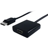 DisplayPort / HDMI adapterski kabel DisplayPort vtič\, HDMI-A vtičnica 0.15 m črna 12.99.3162 DisplayPort kabel, (20419549)