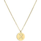 Ogrlica Abeceda - X / Zlatna KP21229 | shoptok.hr