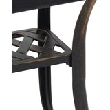  Vrtni stol brončani 53 x 53 x 53 cm od lijevanog aluminija | shoptok.hr