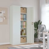 Ormarić za spise svjetlosivi 90 x 40 x 200 cm čelični | shoptok.hr