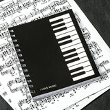  Glazbena bilježnica I love music | shoptok.hr