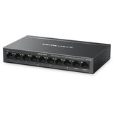 Mercusys MS110CMP V1.0, 8-Port 10/100Mbps + 2-Port Gbit Desktop Switch with 8-Port PoE+ | Eponuda.com