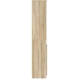 vidaXL Visoka komoda hrasta sonome 50x35x180 cm od konstruiranog drva | shoptok.hr
