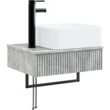  Set ormarića za kupaonicu 3 kom. Betonska siva 53 x 35 x 39 cm - Betonska siva | shoptok.hr