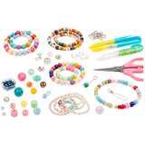  Jewelry Making Set in a Case Beads Pendants Letters 1000 pcs. | shoptok.hr