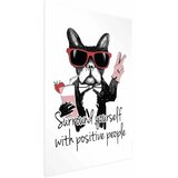  Plakat - Surround Yourself with Positive People 21x30 Bez okvira s margom | shoptok.hr