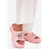 Boto Foam Women's Slippers With Golden Rings Pink Hortiana | shoptok.hr