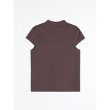 Sinsay Pamučna bluza s ukrasnim prorezom na izrezu | shoptok.hr