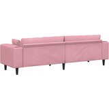 SOFA Ružičasta 250 x 77 x 76 cm Baršun | shoptok.hr