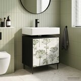  Kupaonski ormar GOTHA Crni hrast 60 x 40 x 61 cm | shoptok.hr